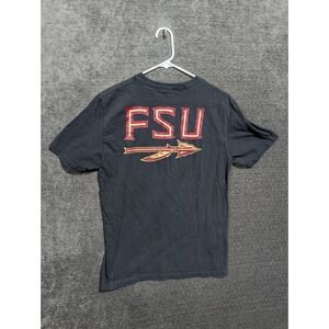 Nike FSU Florida State Seminoles Fear The Spear Graphic T-Shirt Black Mens L